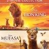 LEIJONAKUNINGAS - LIVE ACTION 1-2 (Lion King & Mufasa) (2 disc) - BLU-RAY LEIJONAKUNINGAS - LIVE ACTION 1-2 (Lion King & Mufasa) (2 disc) - BLU-RAY